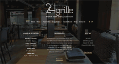 Desktop Screenshot of 24grille.com